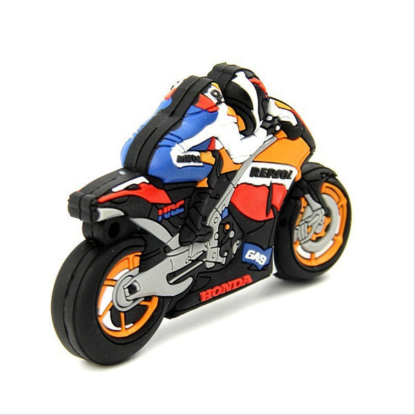 Pvc Personality Sports Car U Disk