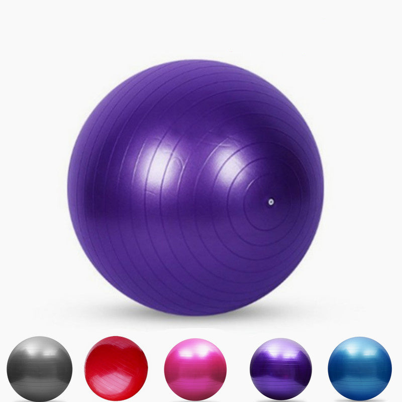Pregnant Woman With Children's Sensory Training Ball