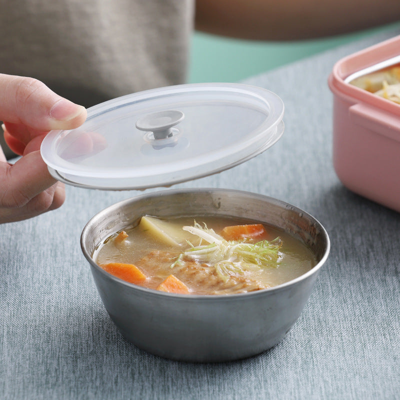 Portable Stainless Steel Double Insulation Lunch Box