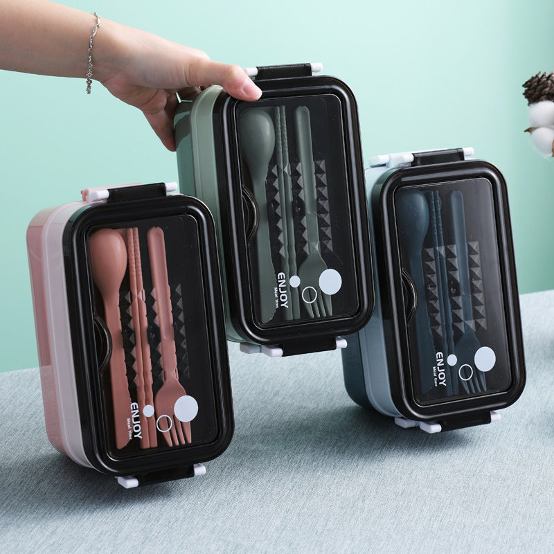 Portable Stainless Steel Double Insulation Lunch Box