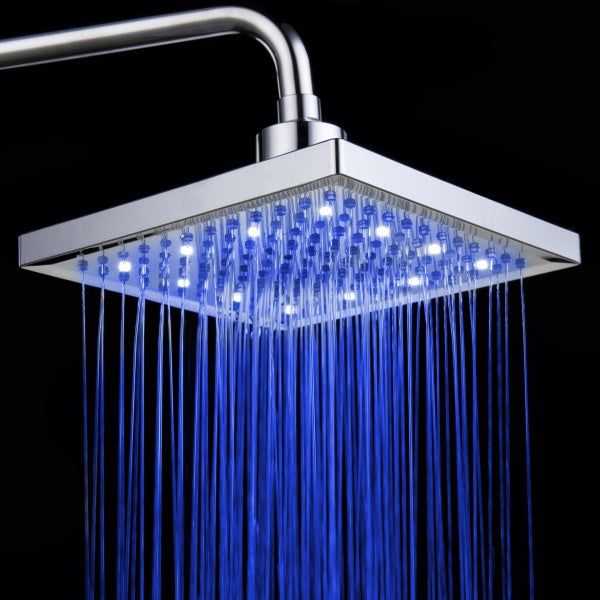 Douche LED 8" sans Piles (CJ)
