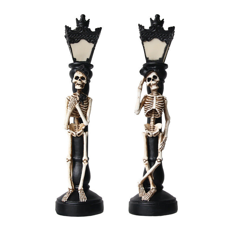 Halloween Simulation Luminous Skull Skeleton Light