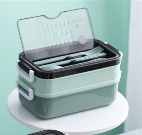 Portable Stainless Steel Double Insulation Lunch Box