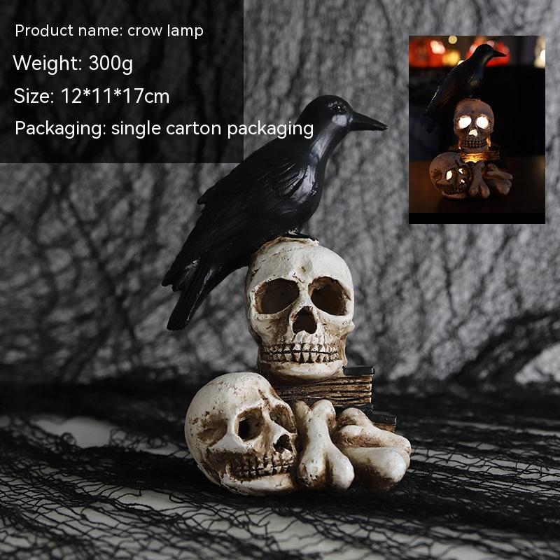 Halloween Simulation Luminous Skull Skeleton Light