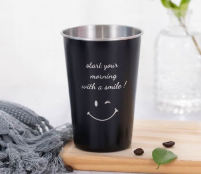 Industrial Style 304 Stainless Steel Spray Paint For Home Office Use Cup