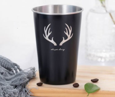 Industrial Style 304 Stainless Steel Spray Paint For Home Office Use Cup