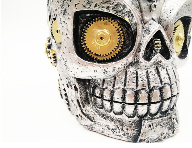 Antique Personality Skull Ghost Head Stainless Steel Creative One-Piece Cup