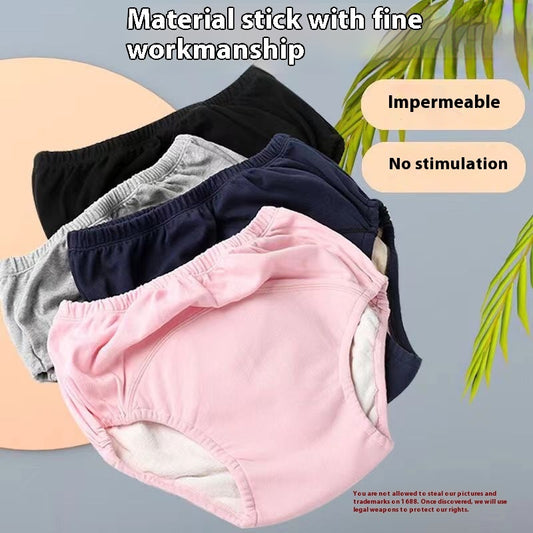 Couche Adulte Lavable, Pantalons D' incontinence Réutilisables, Réutilisable Pour Incontinence Pour Adulte Sous- Vêtements, Couche-Culotte En Tissu Lavable pour Femmes Hommes