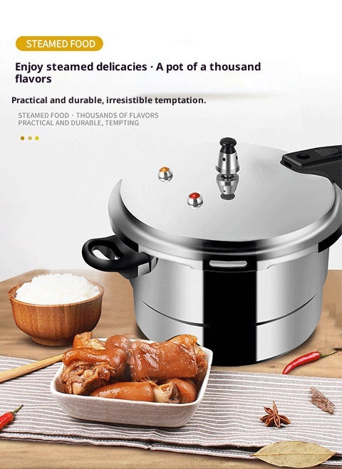 Hohopeti Autocuiseur à Haute Pression Multi-usage pour Gaz et Induction Marmite de Cuisson Efficace et Uniforme Petite Cocotte Adaptée Aux Petits Foyers