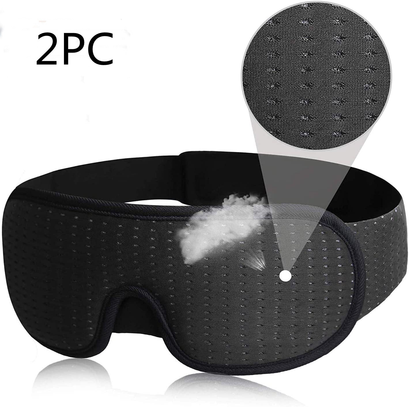 3D Hollow Stereo Shading Sleep Eye Mask
