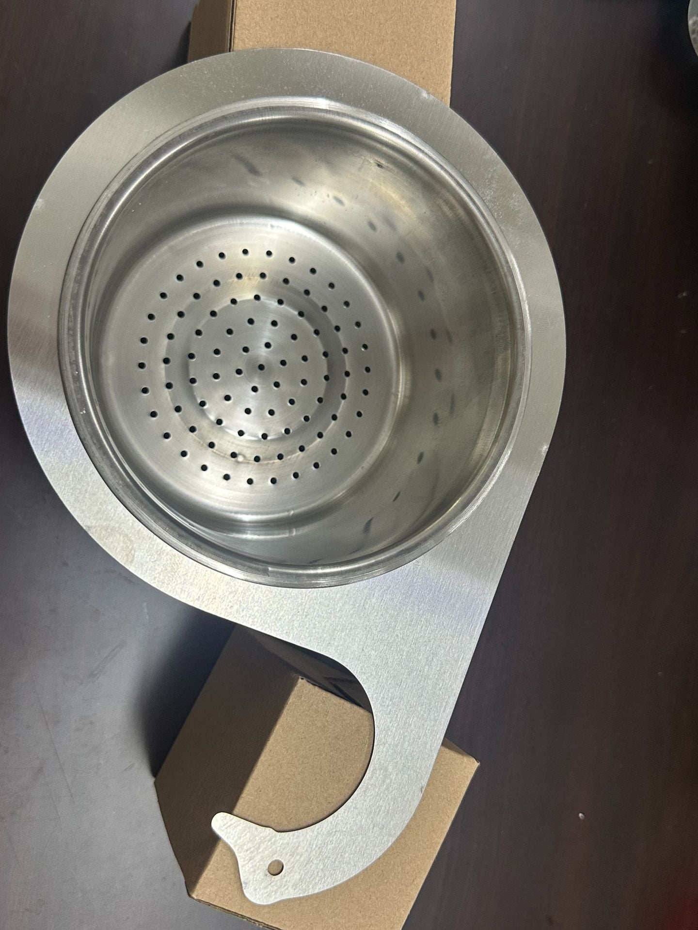 Panier Crépine D'évier Cygne en Acier Inoxydable  Panier de Filtre en Forme de Cygne Panier d'évier Cuisine Panier de vidange multifonct pour Fruits Légumes Déchets Restes