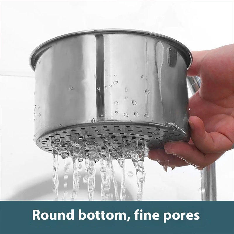 Panier Crépine D'évier Cygne en Acier Inoxydable  Panier de Filtre en Forme de Cygne Panier d'évier Cuisine Panier de vidange multifonct pour Fruits Légumes Déchets Restes